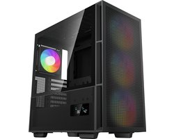 PC-behuizing - DEEPCOOL - CH560 Digital (zwart) - Medium toren - ATX-formaat - 3x140 mm A-RGB + 1x120 mm A-RGB