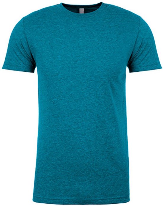 Men´s CVC T-Shirt met ronde hals Teal - XL