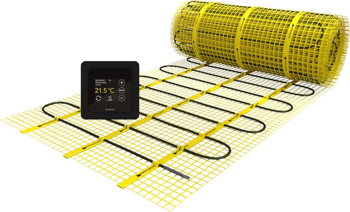 Voordelige elektrische vloerverwarming 15m² → prijs €662,11 Voordelige elektrische vloerverwarming 15m² → prijs €662,11
