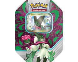 Pokemon paldea partners meowscarada ex tin