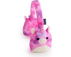 foto van Squishmallows - Lola - bluetooth koptelefoon - met pluche - met microfoon - verstelbaar