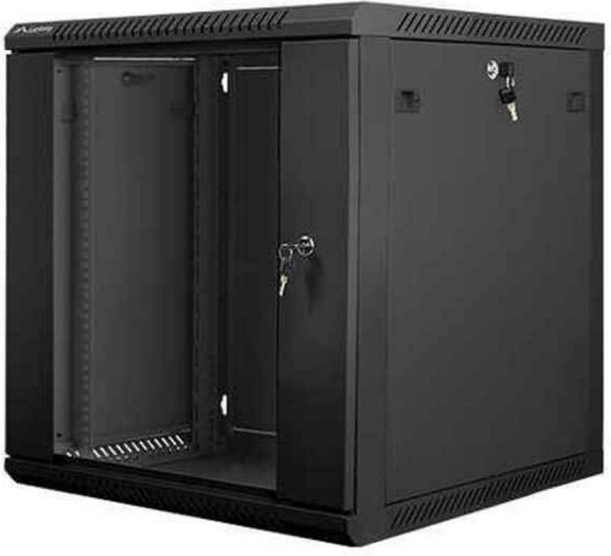Wall-mounted Rack Cabinet Lanberg WF01-6612-10B