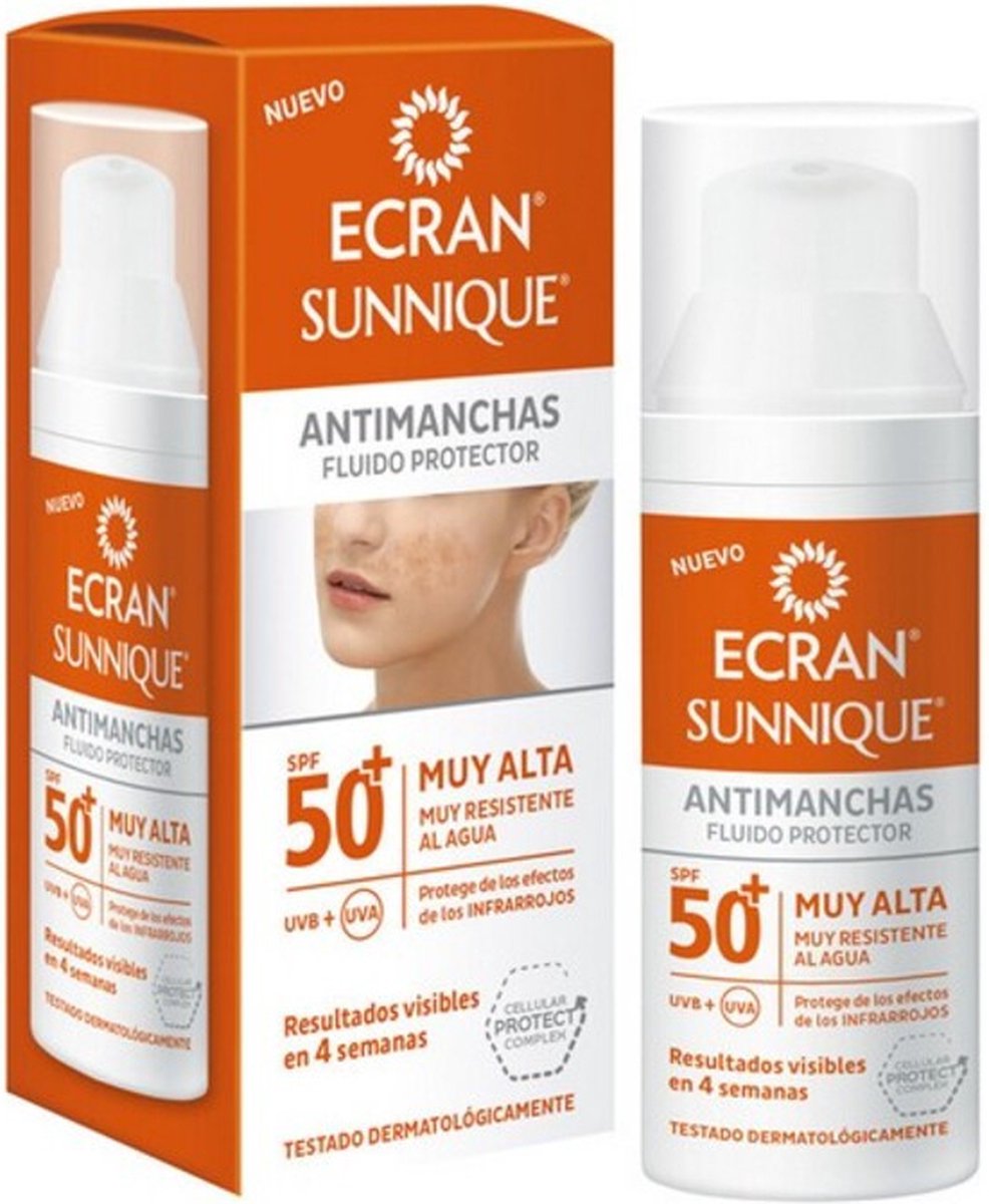 Goedkoopste Anti Bruine vlekken Zonnebrandlotion Sunnique Ecran Spf 50