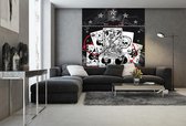 Alchemy black wallcovering