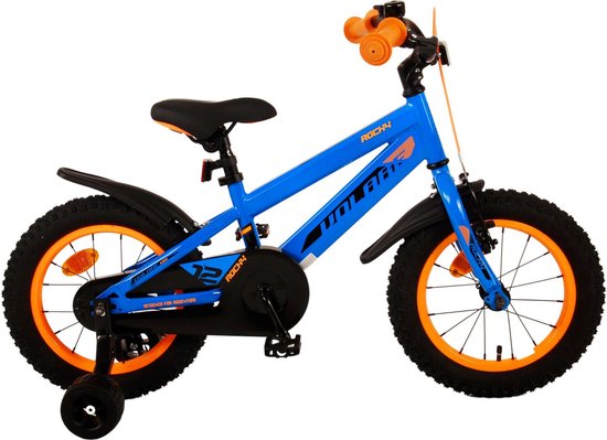 Vélo pour enfants Volare Rocky - Garçons - 14 pouces - Blauw | bol.com