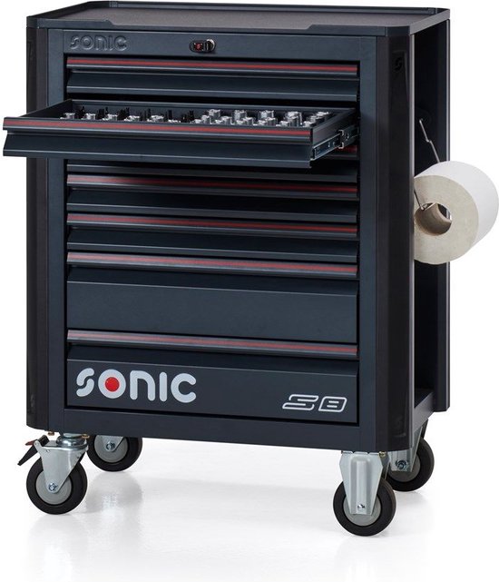 Sonic Next S8 gereedschapswagen 197-delig