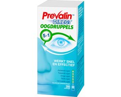 Prevalin Direct Oogdruppels- Prevalin Direct oogdruppels werken snel en effectief bij 5 veel voorkomende oogsymptomen