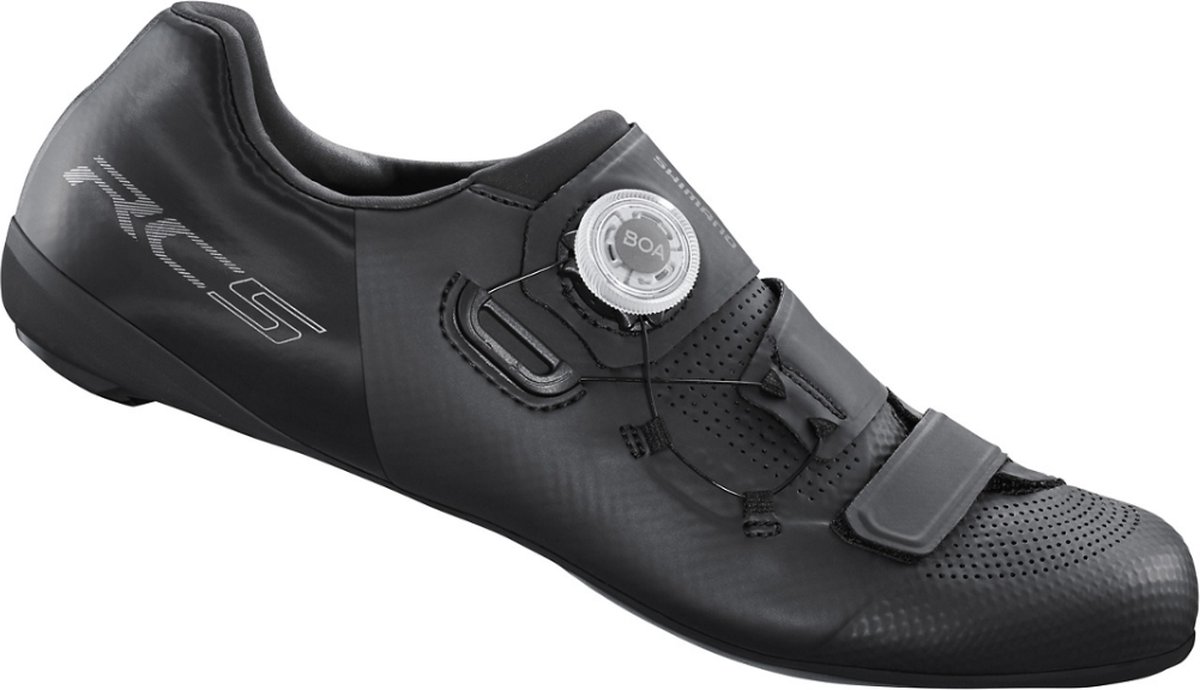 Shimano RC502 Wielrenschoenen Fietsschoenen - Maat 45 - Mannen - zwart - Shimano
