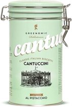 Bella Vita Cantuccini al Pistacchio - Cantuccini Pistachesmaak - Italiaanse koekjes - Italiaanse lekkernijen - Geschenkverpakking - Koekjeskado