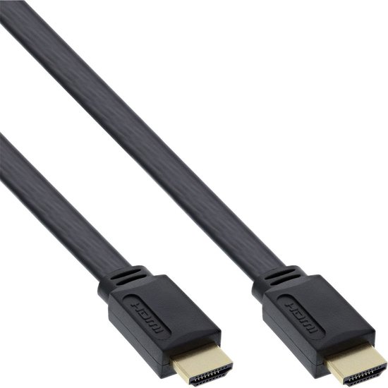 Câble HDMI Plat Haute Vitesse avec Ethernet - 3' - Informatique