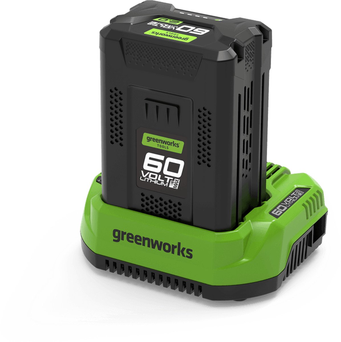 Greenworks 60 volt 2Ah accu met 60 volt oplader