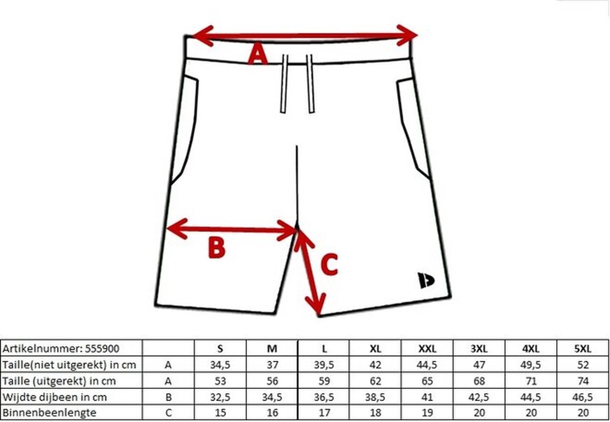 2 - Pack Donnay - Sport/Zwemshort (Toon) - Sportbroek - Heren - Navy/Sea Blue (530) — afbeelding 3