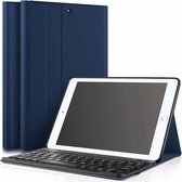 IPS - Toetsenbord hoes Geschikt Voor Apple iPad 2019/2020/2021 - Afneembaar bluetooth toetsenbord - Sleep/Wake-up functie - Keyboard - Case - Magneetsluiting - QWERTY - Blauw