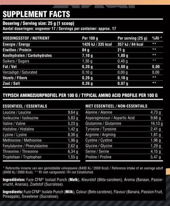 Integratori di Proteine Whey Isolate e Native - Proteine | Prozis