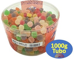 Joris Meli-Melo - Snoep - 1kg - Gekleurd - Gesuikerd - Zacht in silo/tubo