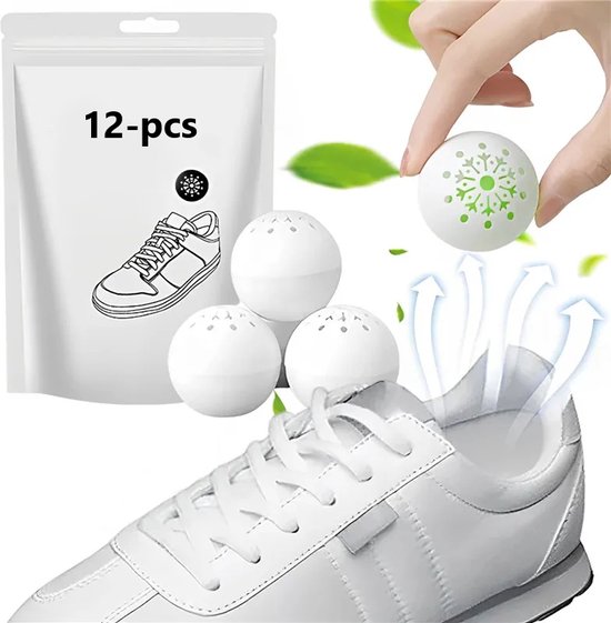 Dissolvant d'odeurs de baskets 12 pièces - Déodorant pour chaussures - Déodorant pour chaussures anti-odeurs - Désodorisant pour chaussures