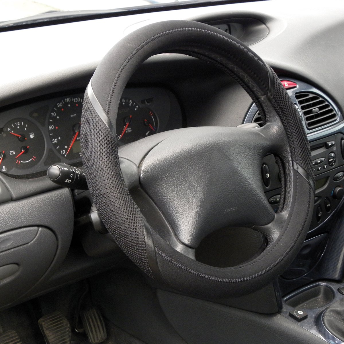 Carpoint Stuurhoes Auto Comfort - Zwart - Voor sturen met een diameter van 37-39 cm – foto 2