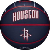 Wilson NBA Team City Collector Houston Rockets Ball WZ4016411ID, Unisex, Marineblauw, basketbal, maat: 7
