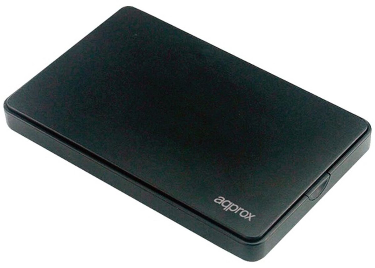Housing for Hard Disk APPROX APPHDD300B 2,5" SATA USB 3.0 Black