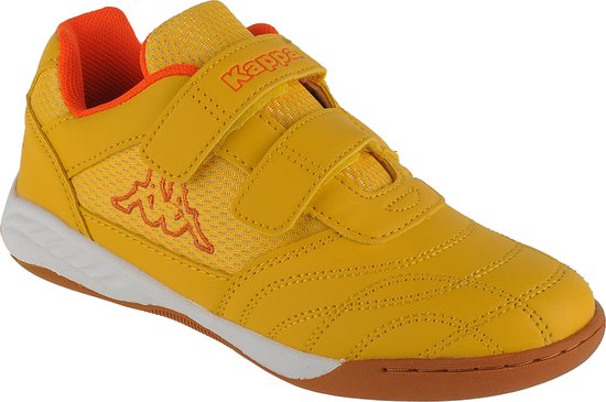 Kappa Kickoff K 260509K-4044, pour garçon, Jaune, Chaussures de sport, Chaussures d'intérieur, pointure : 32