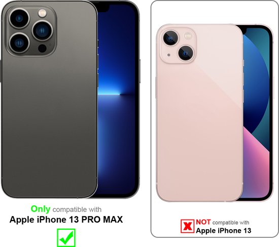 Coque Cadorabo pour Apple iPhone 13 PRO MAX en OR ANTHRACITE - Coque de protection avec fermeture magnétique