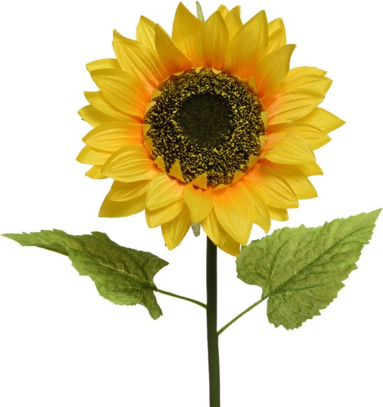 Gele zonnebloemen kunstbloemen 76 cm - Bloemen/planten