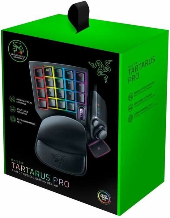 【美品】razer tartarus pro Razer Tartarus Pro Gaming Keypad - 32 programmeerbare toetsen