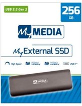 MyMedia My External USB 3.2 Gen 1 SSD 256 Go Grijs
