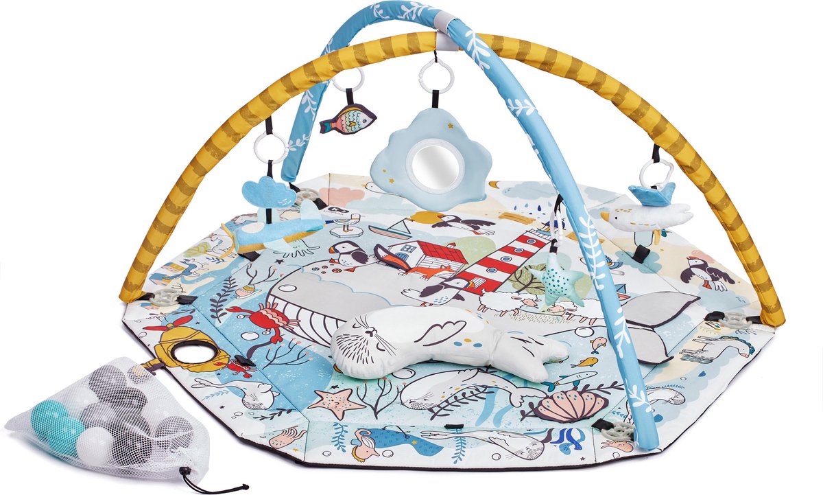 KinderKraft smartplay sea - speelkleed - speelbogen - 5 afneembare speeltjes afbeelding