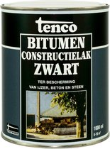 Tenco bitumen constructielak zwart - 1 liter