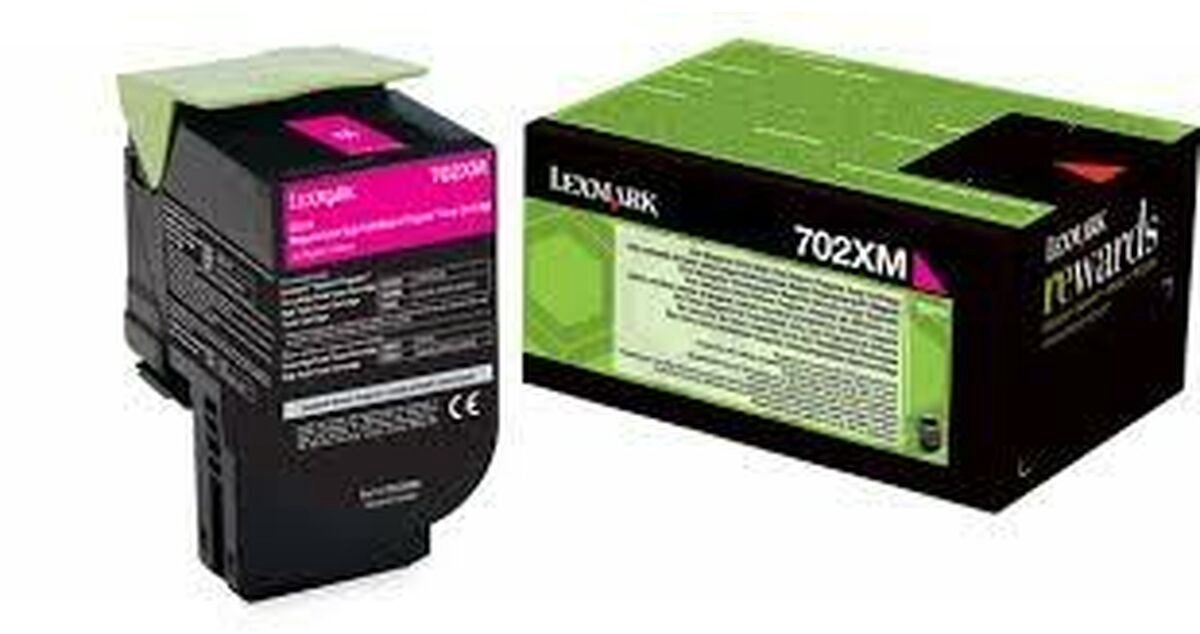 Toner Lexmark 702XM R Magenta