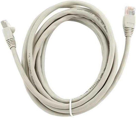 Cat5e Ethernet Netwerkkabel Met Snagless RJ45 Connectors Utp Kabel 50 Cm Zwart Verbindingskabel 50 Cm Zwart