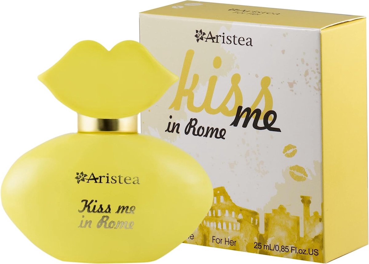 Goedkoopste Aristea | Kiss Me in Rome voor vrouwen | Eau de Parfum | Bloemige Geur | 25ml | Geinspireerd op designer merk