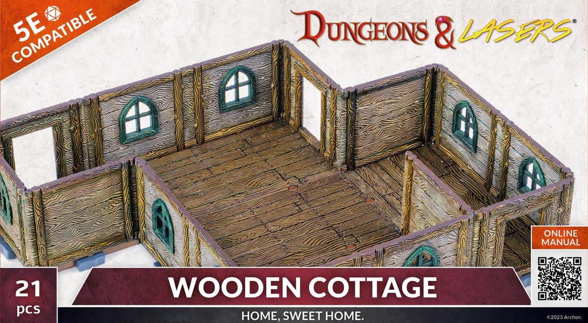 Dungeons and Lasers - Wooden Cottage