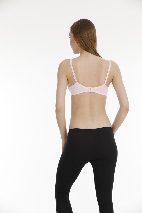 AMARANTA Soutien-gorge Push up régulier - Lingerie femme - Soutien-gorge à armatures - bandoulière réglable - couleur rose 80 B