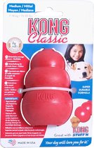 KONG Kauwbot – Hondenspeelgoed – Duurzaam rubber – 8.89cm – Rood – Maat M