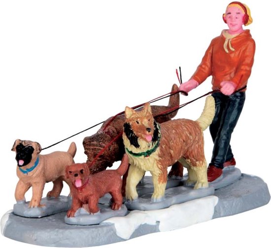 Lemax - A Pack Of Pups uit de 2017 Collectie