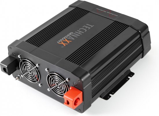 TÜV Gecertificeerde Omvormer Technaxx TE24 Omvormer 300W - 12V Naar 230V Met USB-C & USB-A Omvormer 12v Naar 220v