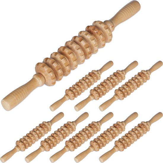Sauna Hoofdsteun - Antislip & Ademend Hout voor Nek- en