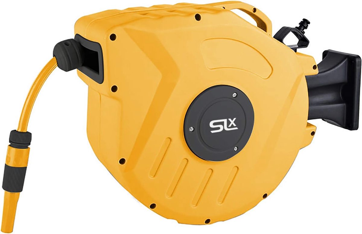 Tuinslang - 20M - tuinslang met haspel - automatisch intrekbaar