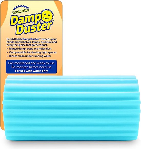 unboxing éponge Damp Duster Scrub Daddy 