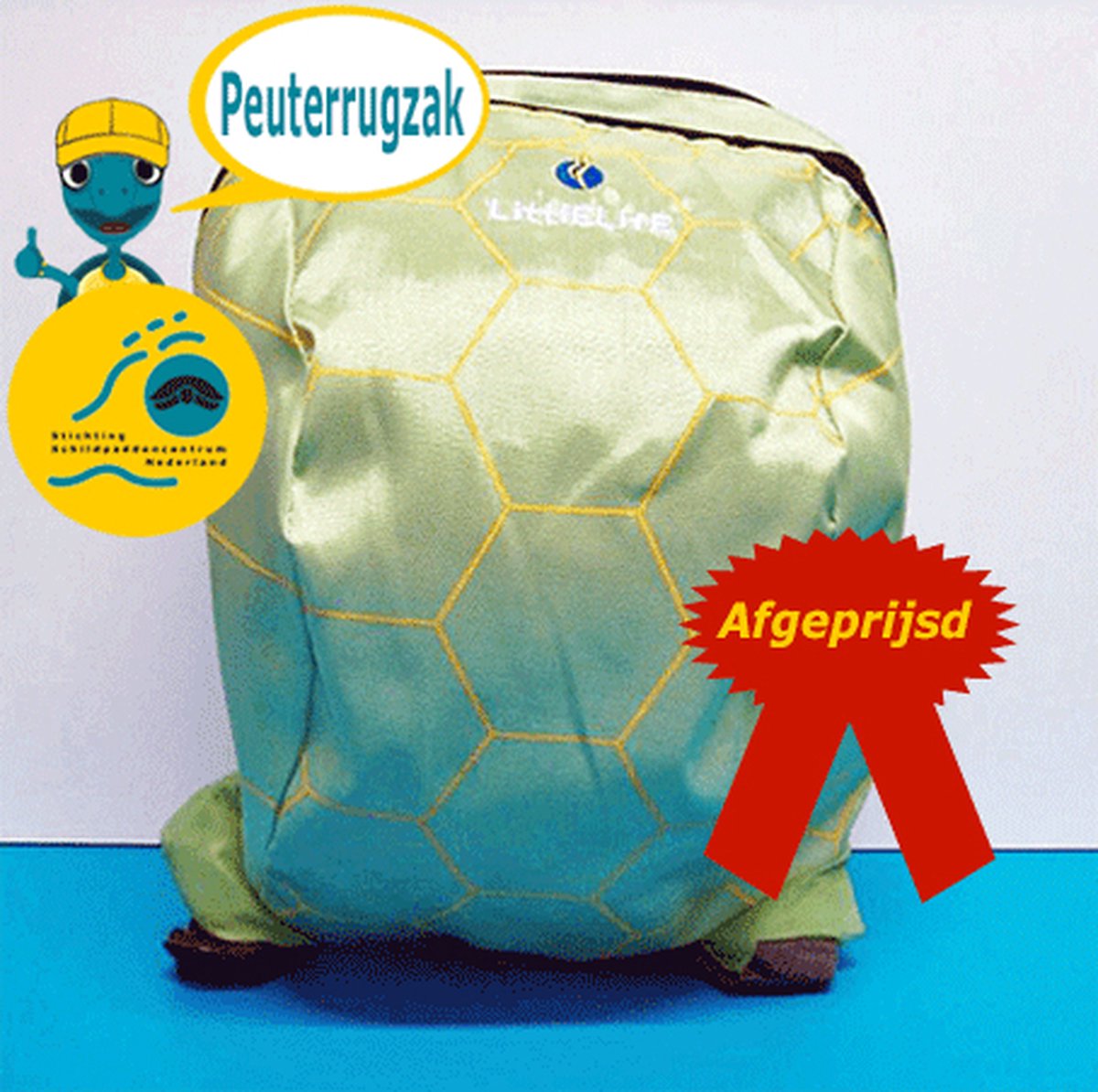 Schildpad Peuterrugzak