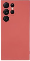Coverup Colour TPU Back Cover - Geschikt voor Samsung Galaxy S23 Ultra Hoesje - Indian Red