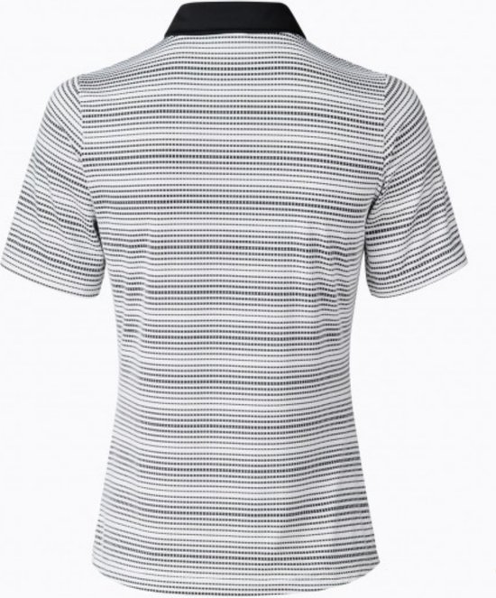 Daily Sports Golf Shirt - Zwart/ Wit - Maat S van Daily Sports — afbeelding 2