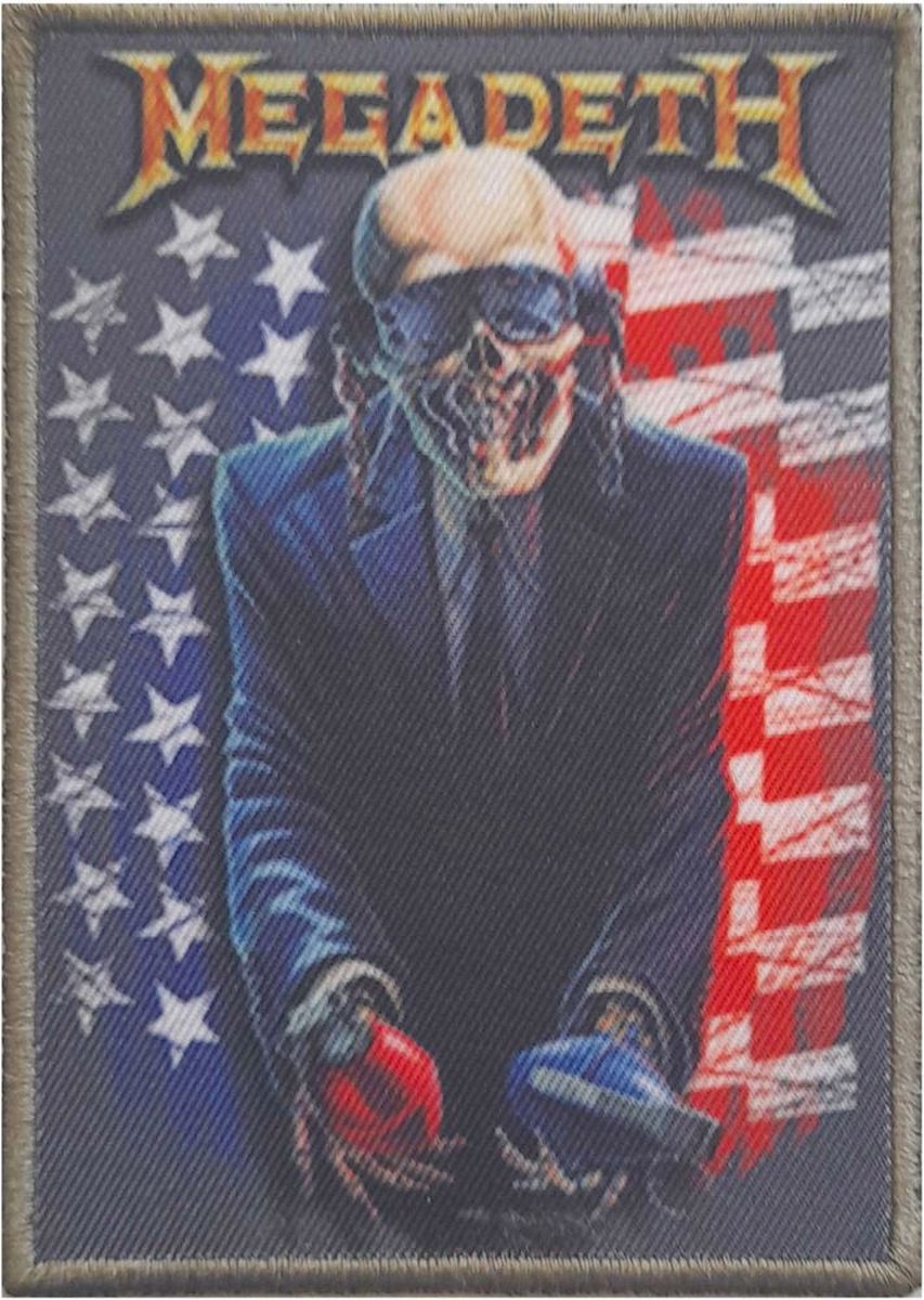 Megadeth - Grenade USA Patch - Multicolours