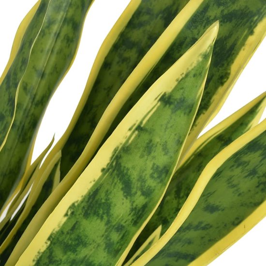 vidaXL Plante artificielle sanseveria avec pot 65 cm vert