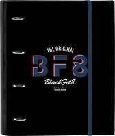 Ringmap BlackFit8 Urban A4 Zwart Marineblauw (27 x 32 x 3.5 cm)