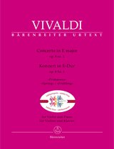 Bärenreiter Vivaldi : Concerto en mi bémol majeur op. 8 non. 1 "Printemps" - Partition pour instruments à cordes