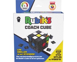 foto van Rubik's Coach Cube - Leer de kubus van 3x3 op te lossen met stickers handleiding en video's