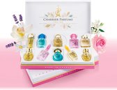 CADEAU TIP, White Box Franse Parfum miniaturen 10 stuks, In luxe geschenk verpakking.